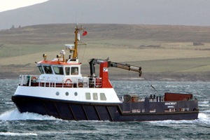 The mv Graemsay.