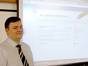 KGS maths teacher Chris Johnston.