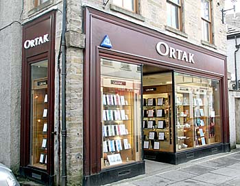 Ortak's Albert Street shop in Kirkwall.