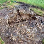 The Cairns excavation site, looking south-east. (Picture: Orkney College)