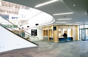 The entrance and reception area of the new KGS. (www.theorcadianphotos.co.uk)