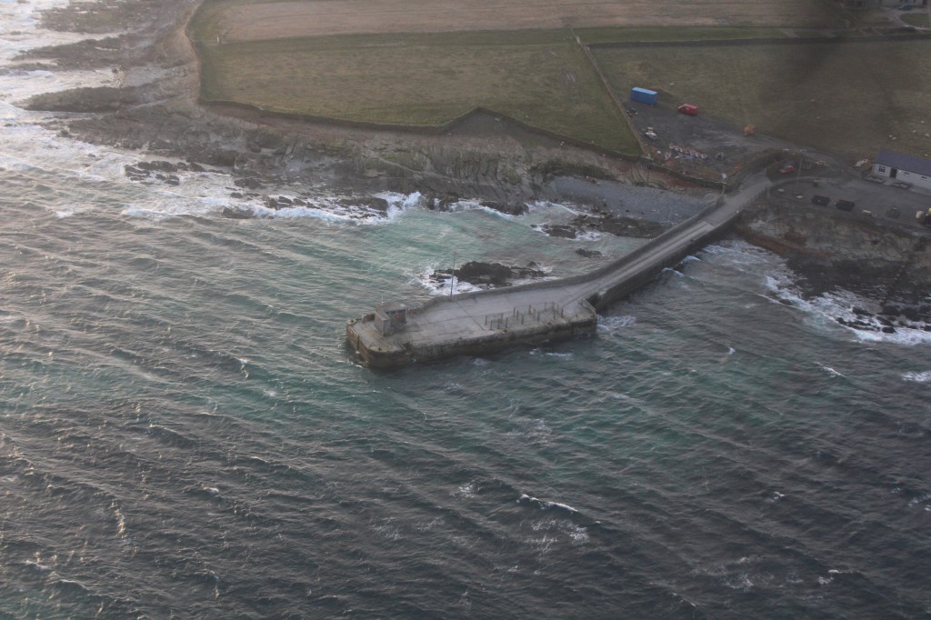 North Ronaldsay Pier.   (Picture: Craig Taylor)