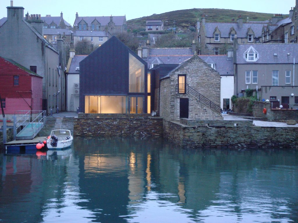 The Pier Arts Centre in Stromness which scooped the best building in the inaugural Highlands and Islands Design Awards in 2008