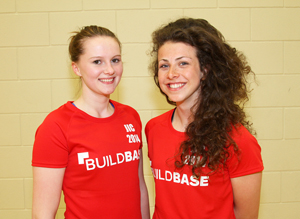 Ellen Clyde (left) and Anna Tait are Orkney's joint captains this year. (www.theorcadianphotos.co.uk)