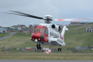 The Coastguard rescue helicopter.  (Picture: Craig Taylor)