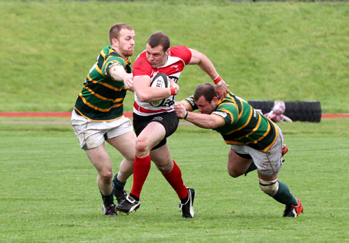 Marcus Guthrie scored two tries in Orkney's 21-3 win earlier today.
