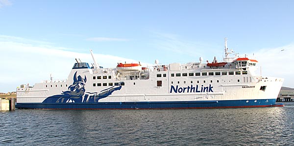 NorthLink's mv Hamnavoe.