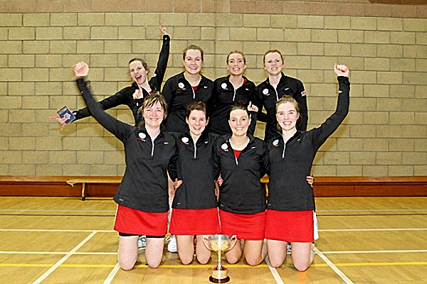 The victorious Orkney 'A' team at Pickaquoy this afternoon.