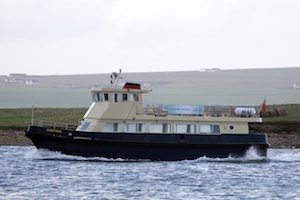 The passenger boat Chieftain. (Picture: Cecil Garson)
