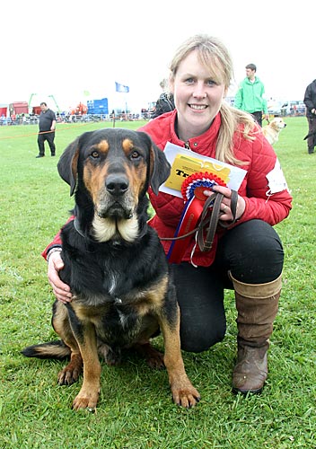 Karen Tait with Killiebrae Finn. (www.theorcadianphotos.co.uk)