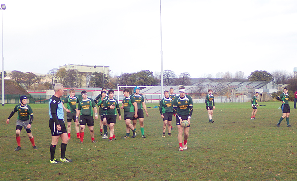 Orkney and Caithness Under 18's warmed up for Sunday's game with a 12-29 victory over Ross Sutherland last weekend.