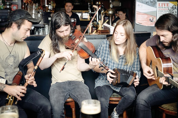 Traditional Irish song quartet, Lynched are one of the acts announced today.