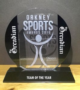 Just one of the nine awards on offer, the Team of the Year.