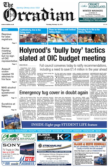 Front page Feb 18