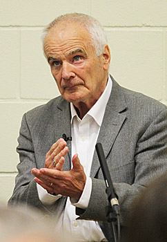 Sir Peter Maxwell Davies during the 'Max at 80' event in the 2014 St Magnus International Festival. (www.theorcadianphotos.co.uk)