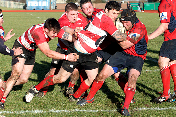 Orkney RFC versus Haddington at Pickaquoy, Orkney. 13/2/16 Tom O'Brien