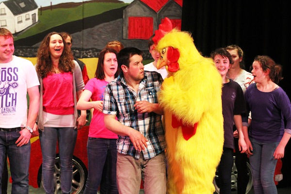 The East Mainland Young Farmers Club performing in 2014's concert competition.