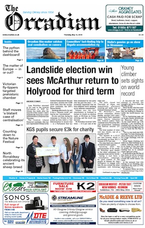 Front page May 12