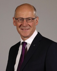Deputy first minister John Swinney 