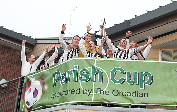 Stromness beat Birsay, Firth, St Andrews, and Holm on their way to Parish Cup glory in 2015.