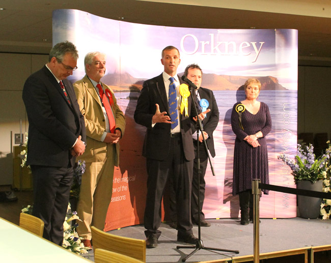 Liam McArthur has been return as MSP for Orkney in today's election.
