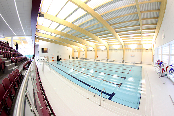 The Pickaquoy Centre swimming pool opened in 2013.