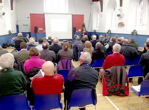 The meeting of the Northern Isles Digital Forum in November 2015.