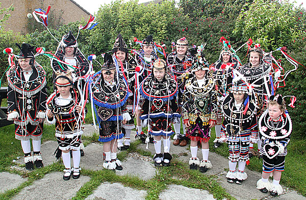 A parade of 'horses' in South Ronaldsay.