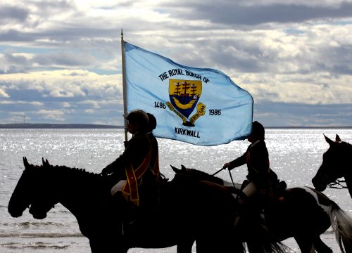 Riding of the Marches, Kirkwall.9/8/15Tom O'Brien