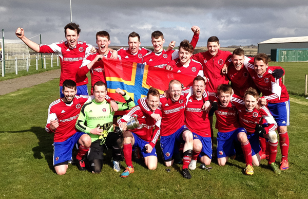 Orkney FC retained the Ness Cup last year as the club ended the 2015/16 season on a high.