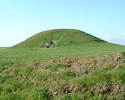Maeshowe - now closed to the public.