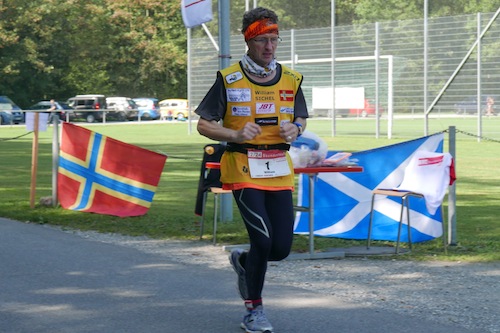 William Sichel competing in the Brugg 24 hour race last month.