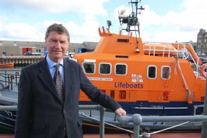 Vice Admiral Sir Timothy Laurence, chairman of the RNLI Coast Review Delegation.