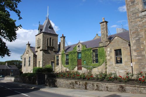 The OIC Council Chamber building at School Place, Kirkwall. 13/8/11 Tom O'Brien