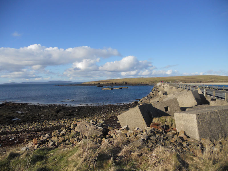 Two of the four Churchill Barriers have been listed by HES. (Picture: Orkney Research Centre for Archaeology)[/caption]