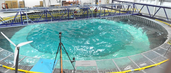 FloWave Ocean Energy Research Facility at the University of Edinburgh.