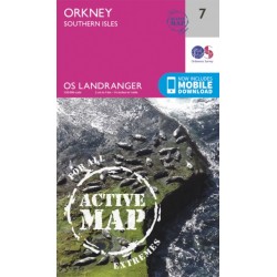 Orkney - Southern Isles - 7 - OS Landranger ACTIVE Map