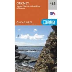 Orkney - Sanday, Eday, North Ronaldsay, Stronsay - 465 - OS Explorer Map
