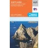 Shetland - Mainland North West - 469 OS Explorer Map