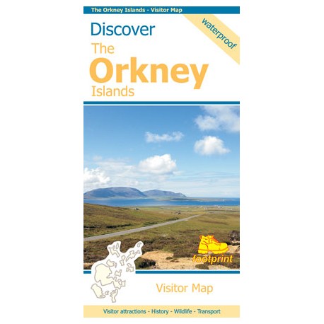 Footprint Discover The Orkney Islands Map