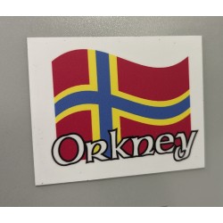 Orkney Magnet - Flag