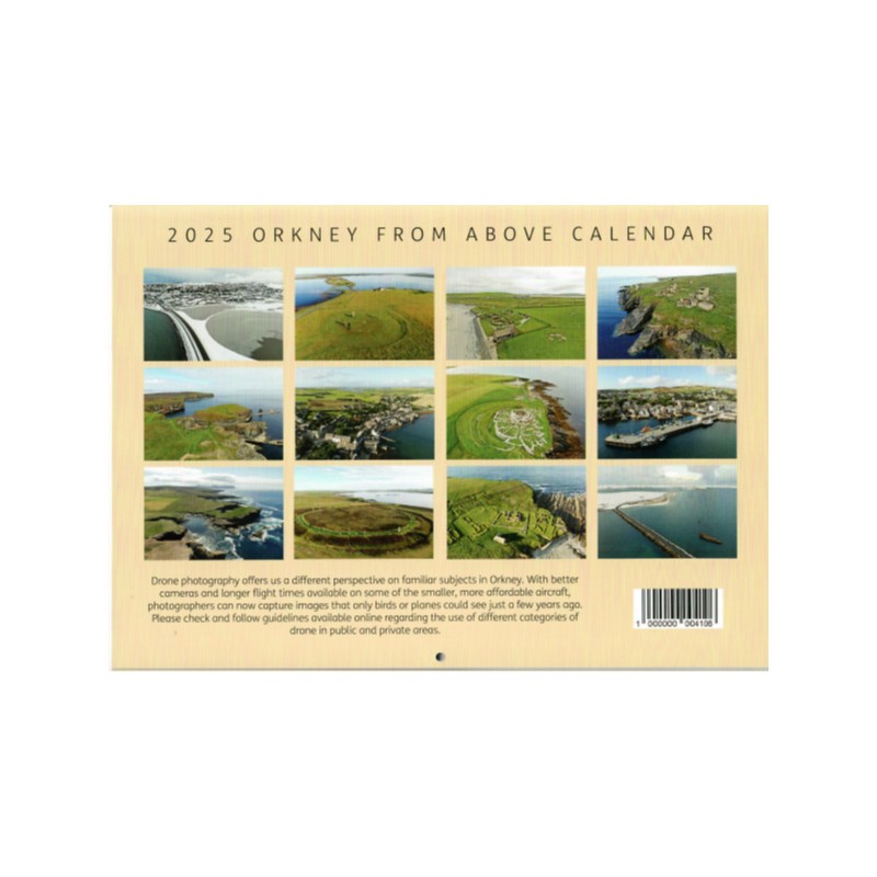 Orkney From Above 2025 Calendar The Orcadian