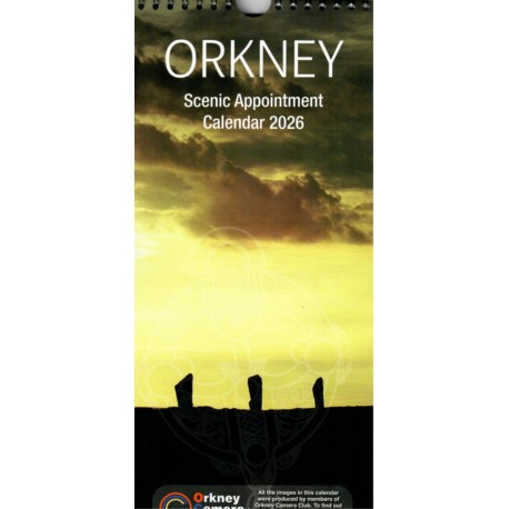 Orkney Scenic Appointment 2026 Calendar