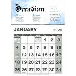 2026 Bold Figure Calendar