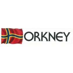 Window Sticker - Orkney Flag