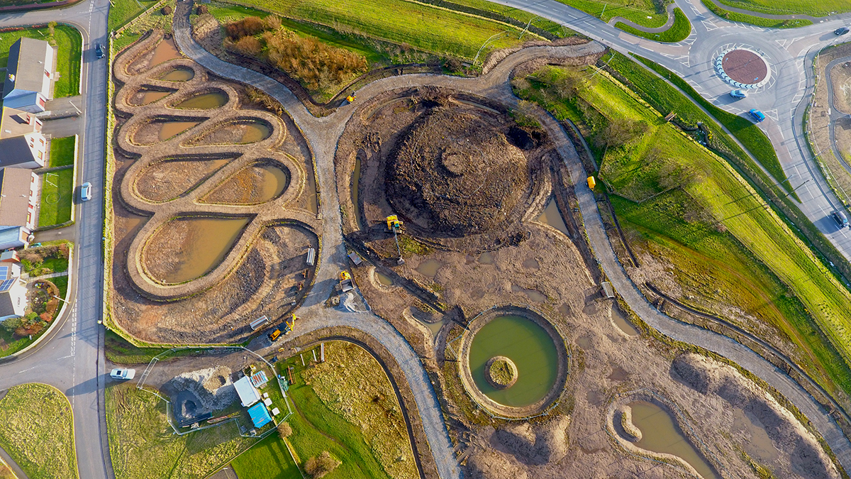 Helping to create Arcadia Park