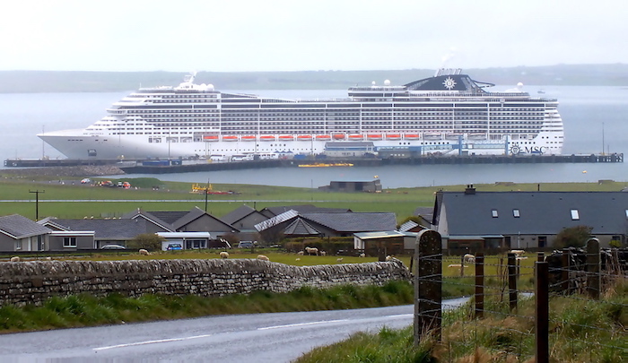 cruise liners 2023 orkney
