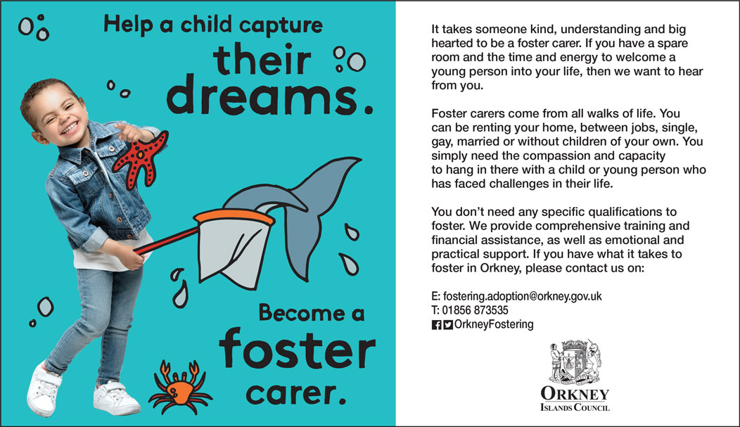 Become a foster carer.