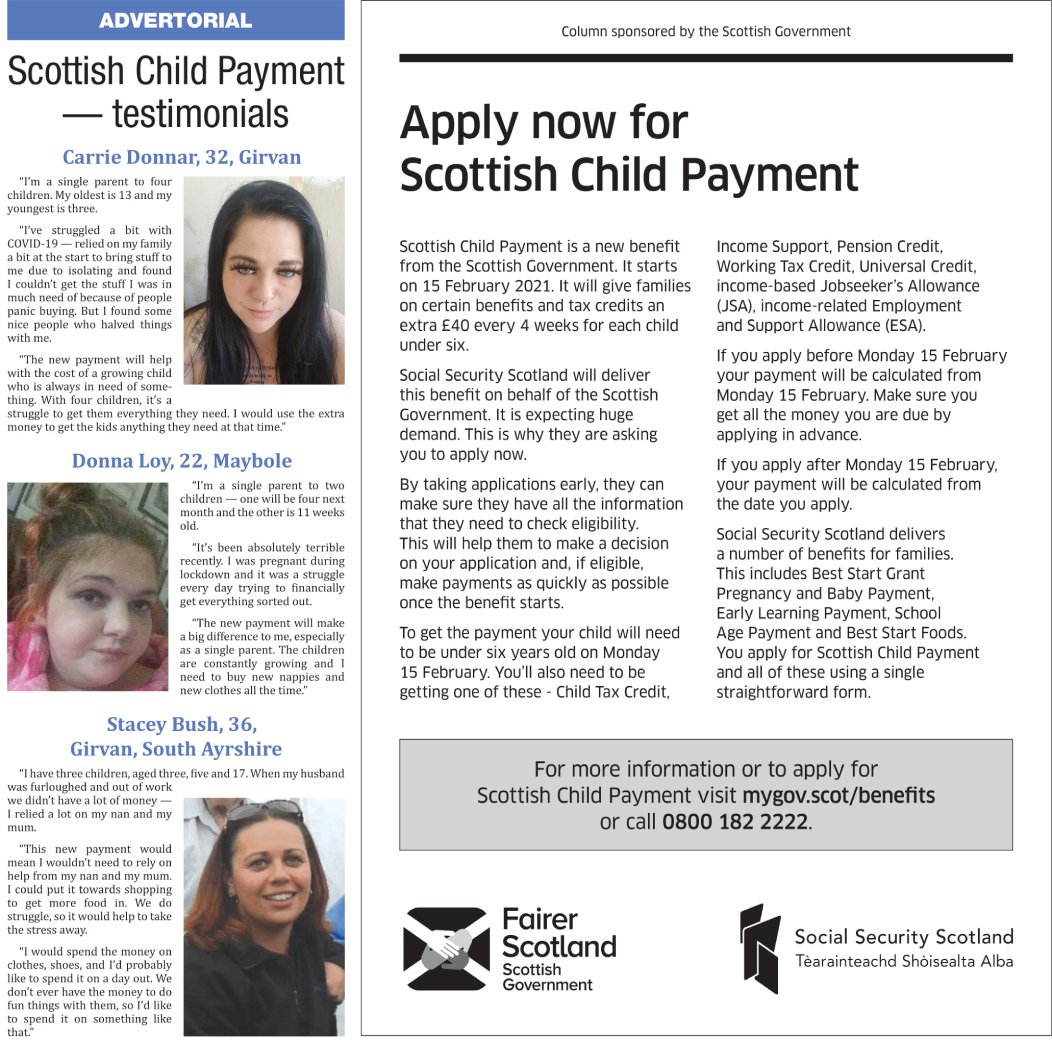 Scottish Child Payment