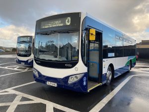 New buses to hit the road on Monday